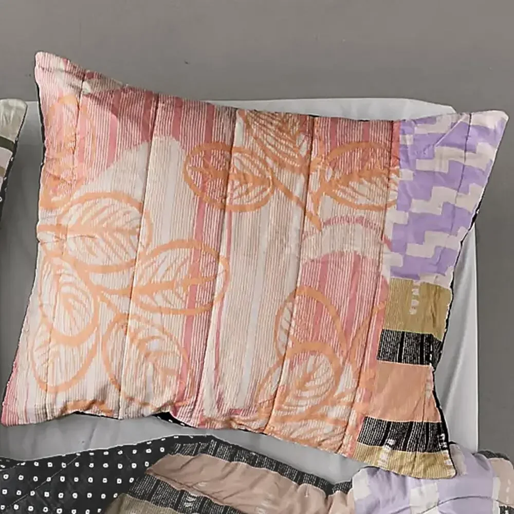 Urban Outfitters - Delta Puffy Pillow Sham Set (2) - New